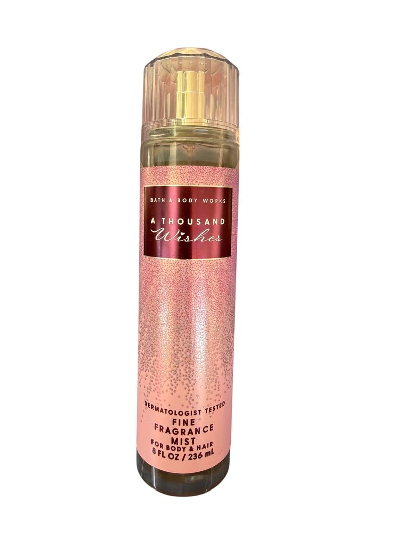 Body mist corporal Bath & Body Works A Thousand Wishes