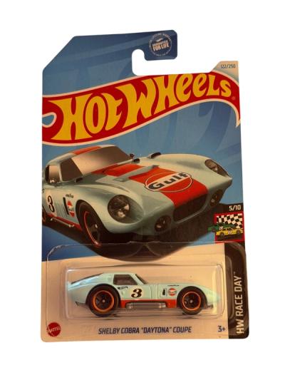Hot Wheels Shelby Cobra Daytona Coupe HW Race Day 122/250 5/10