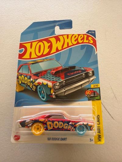 Hot Wheels '68 Dodge Dart HW Art Cars