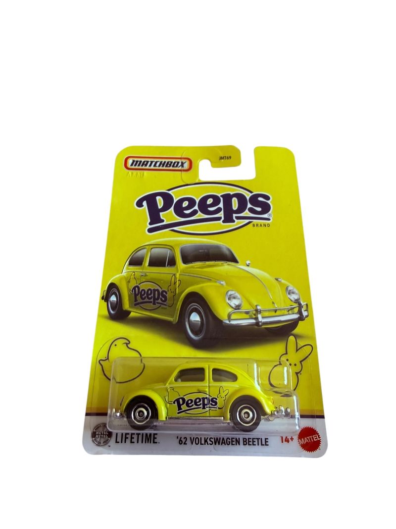 Matchbox 62 Volkswagen Beetle Peeps Edicion Especial
