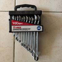 Hyper Tough 11-Piece Combination Wrench Set MM