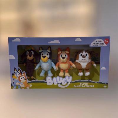 Set de 4 Peluches Bluey & Friends Snickers Bluey Bingo Winton