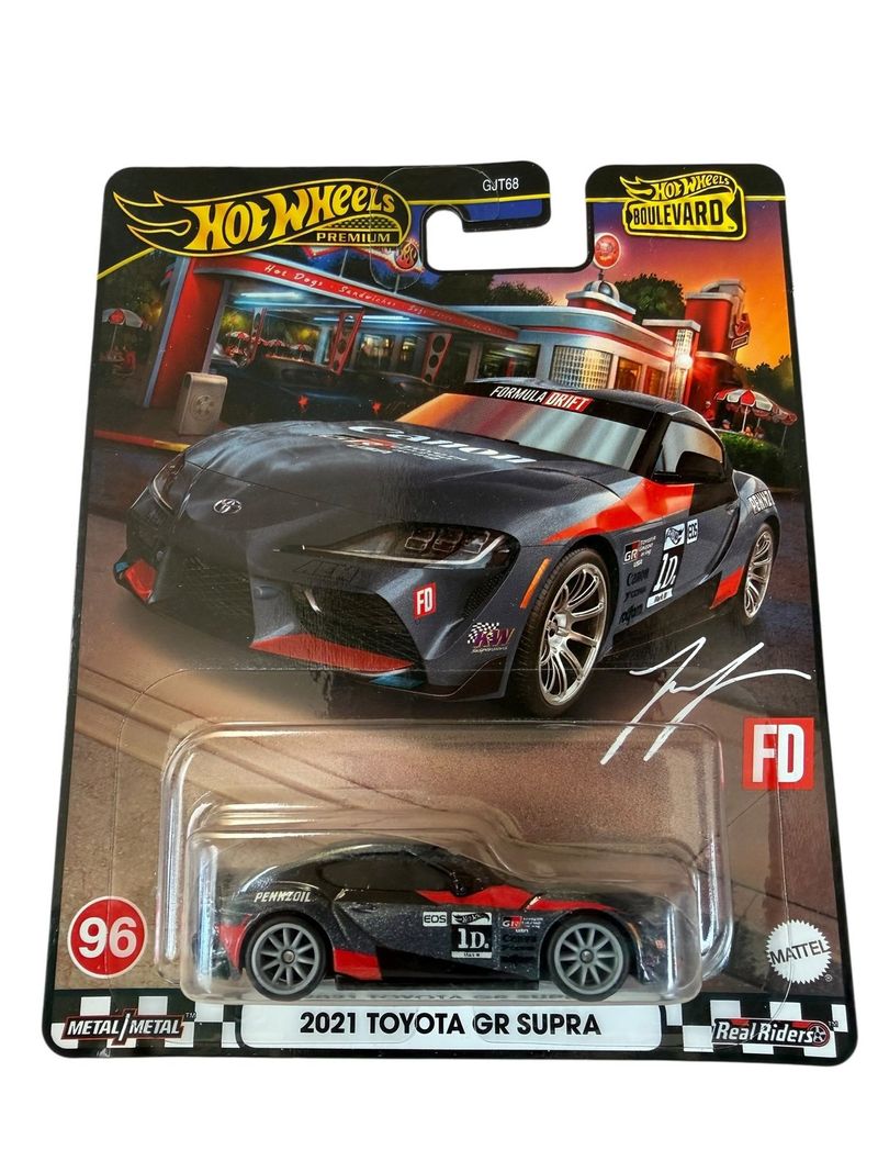 Hot Wheels Premium Boulevard 2021 Toyota GR Supra