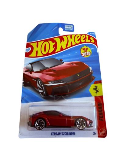 Hot Wheels Ferrari 12Cilindri New For 2026 94/250 Serie Ferrari 4/5