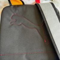 Mochila Puma Eclipse Floral Gris y Negro