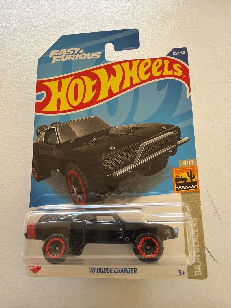 Hot Wheels Fast & Furious '70 Dodge Charger Baja Blazers 129/250