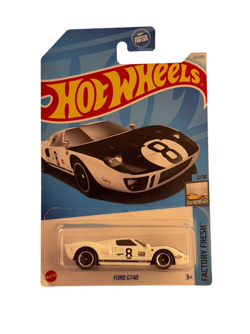 Hot Wheels Ford GT40 Factory Fresh 12/250