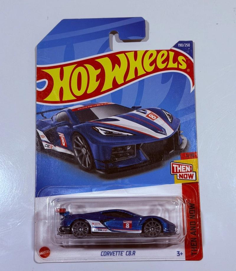 Hot Wheels Corvette C8.R Then and Now 190/250