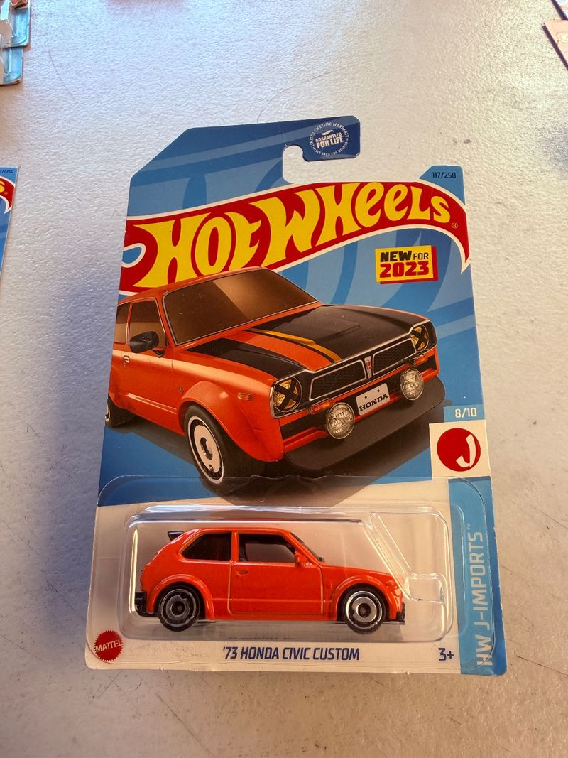 Hot Wheels '73 Honda Civic Custom HW J-Imports 2023