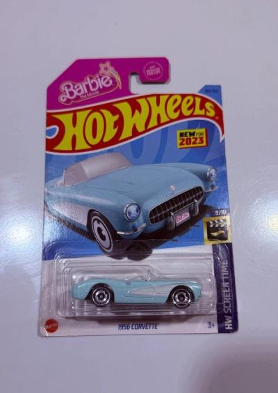 Hot Wheels Barbie The Movie 1956 Corvette