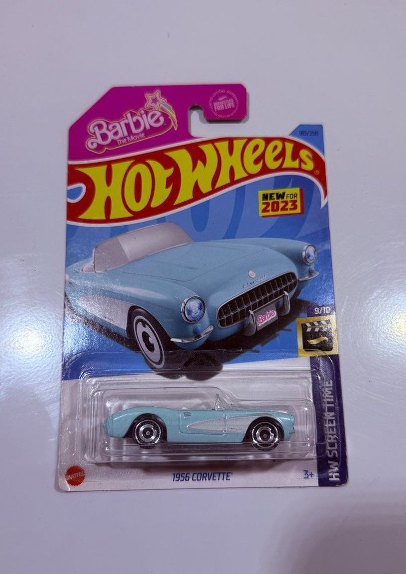 Hot Wheels Barbie The Movie 1956 Corvette