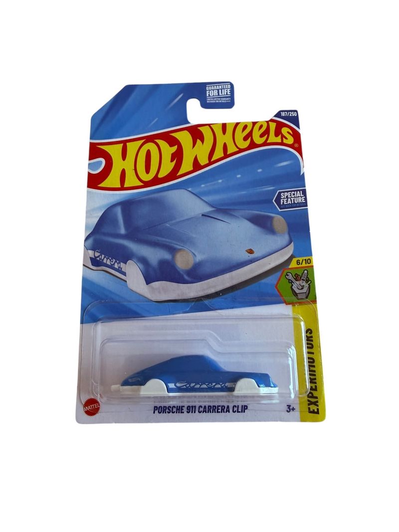 Hot Wheels Porsche 911 Carrera Clip Experimotors 187/250