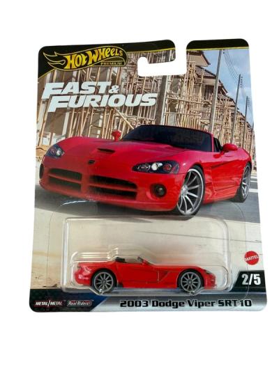 Hot Wheels Premium Fast & Furious 2003 Dodge Viper SRT10