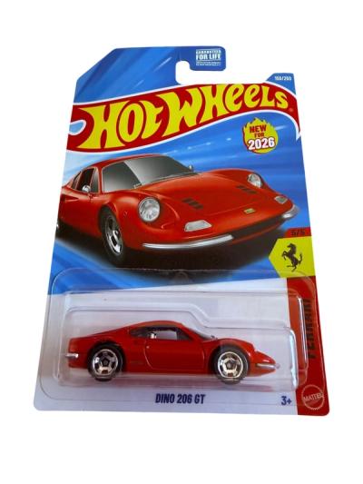 Hot Wheels Dino 206 GT Ferrari 2026 150/250 5/5