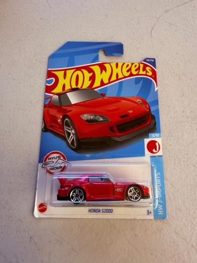 Hot Wheels Honda S2000 HW J-Imports Rojo