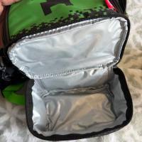 Mochila Minecraft Creeper y Pico