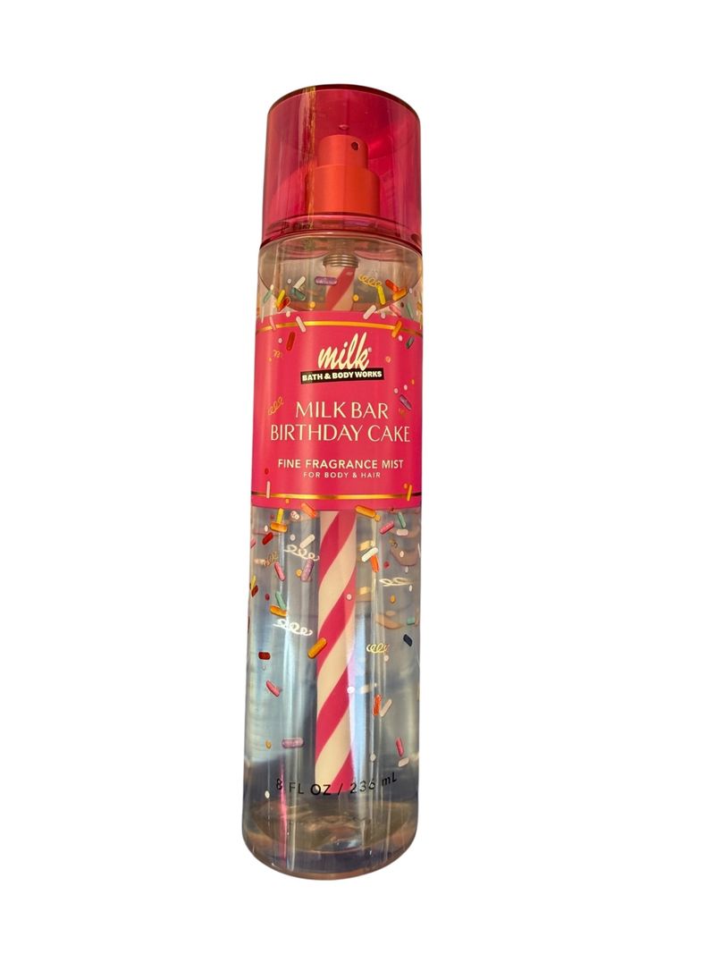Body mist corporal Bath & Body Works Milk Bar Birthday Cake