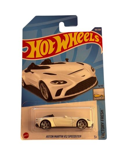 Hot Wheels Aston Martin V12 Speedster Factory Fresh 183/250 9/10
