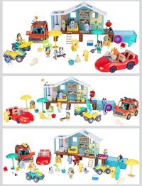 Bluey Set de Playa con la Familia y los Amigos