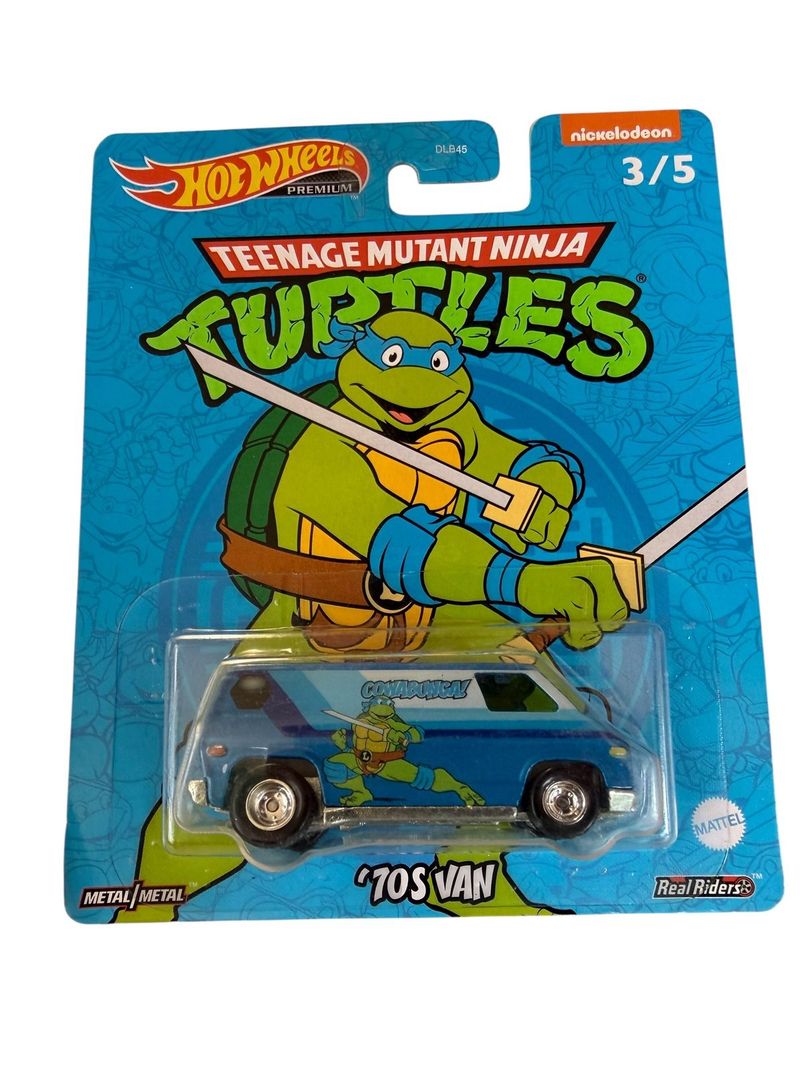Hot Wheels Premium Teenage Mutant Ninja Turtles '70s Van