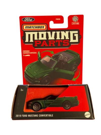 Matchbox Moving Parts 2019 Ford Mustang Convertible