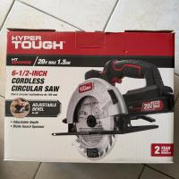 Hyper Tough 6-1/2-Inch Cordless Circular Saw 20V Max 1.5Ah