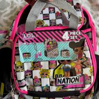 Mochila L.O.L. Surprise! B.B. Nation de 17 pulgadas con estuche