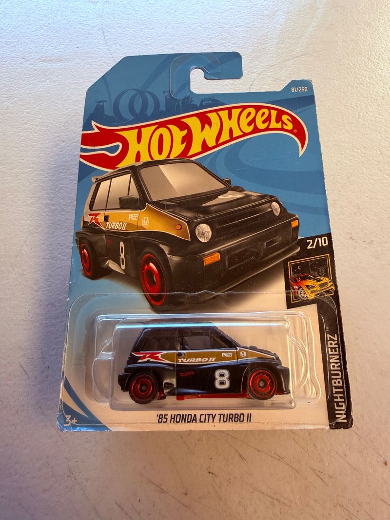 Hot Wheels '85 Honda City Turbo II Nightburnerz 81/250 2/10