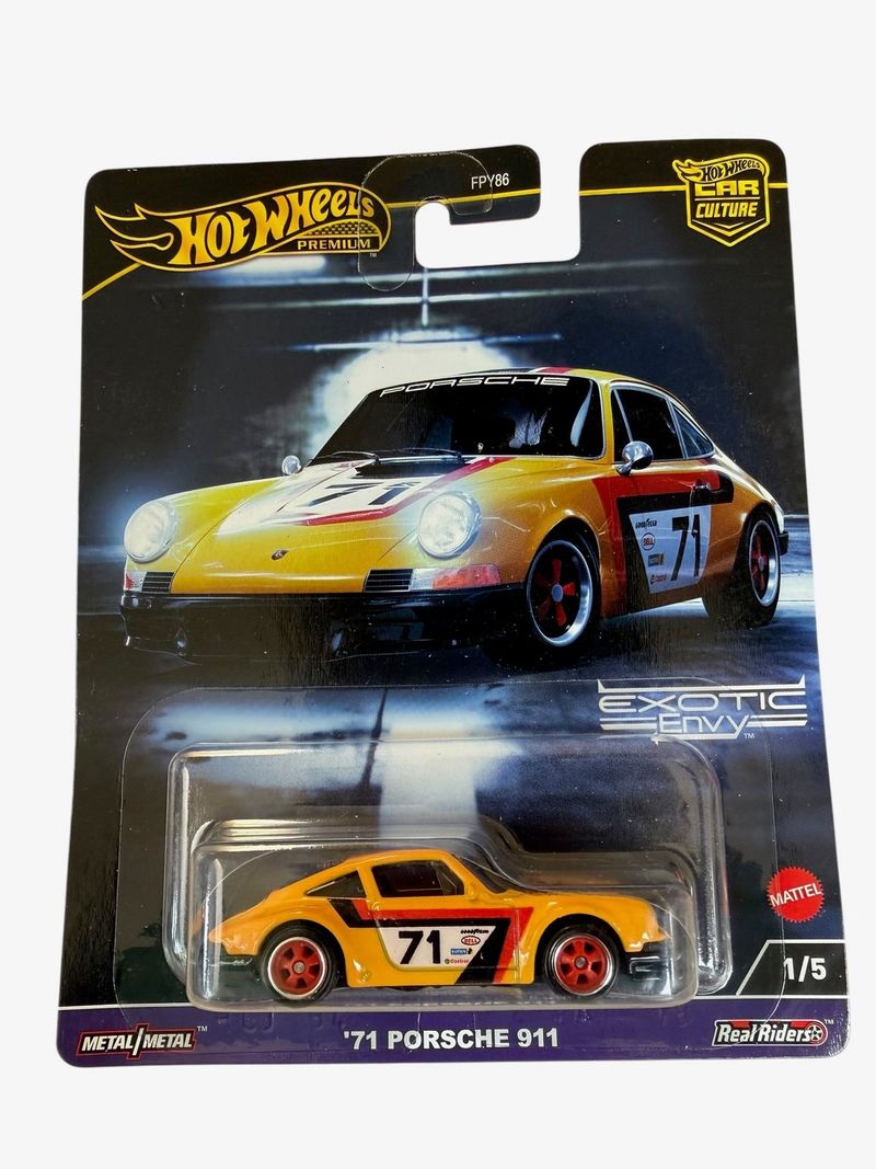 Hot Wheels Premium '71 Porsche 911 Exotic Envy