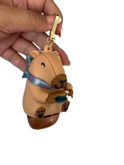 Llavero Portagel Capibara con Bufanda y Taza