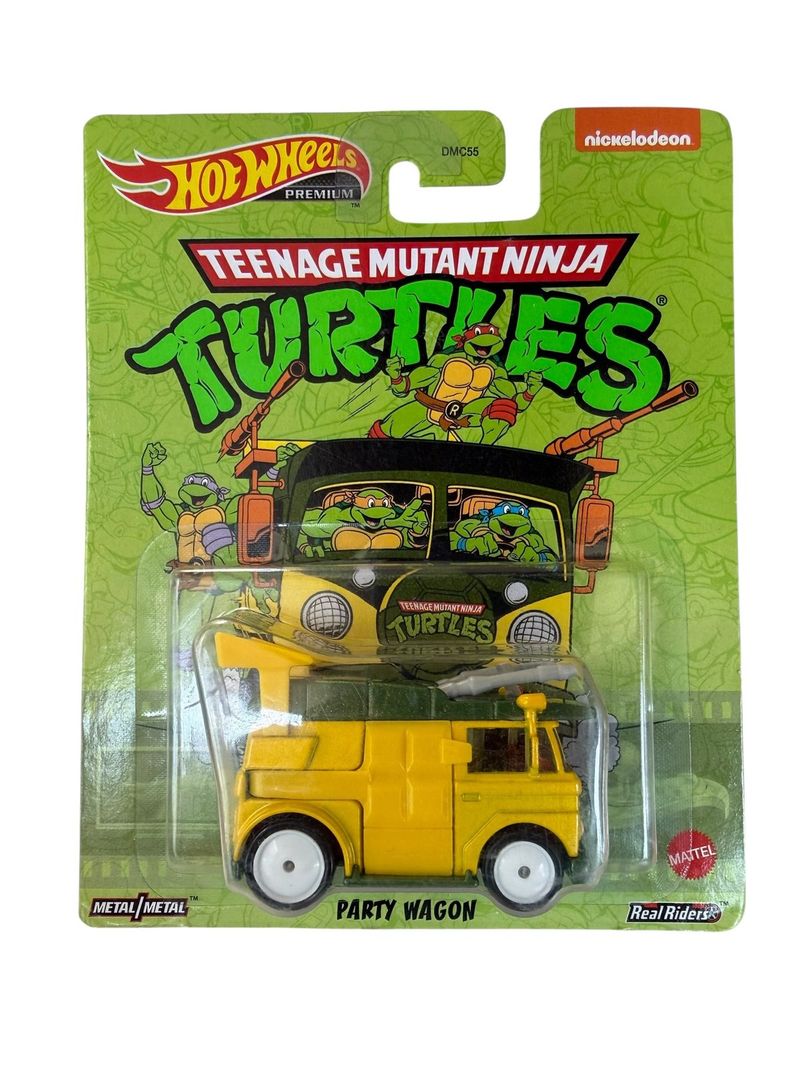 Hot Wheels Premium Teenage Mutant Ninja Turtles Party Wagon