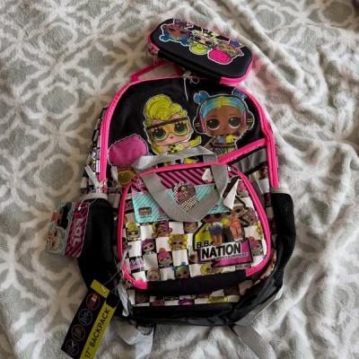 Mochila L.O.L. Surprise! B.B. Nation de 17 pulgadas con estuche