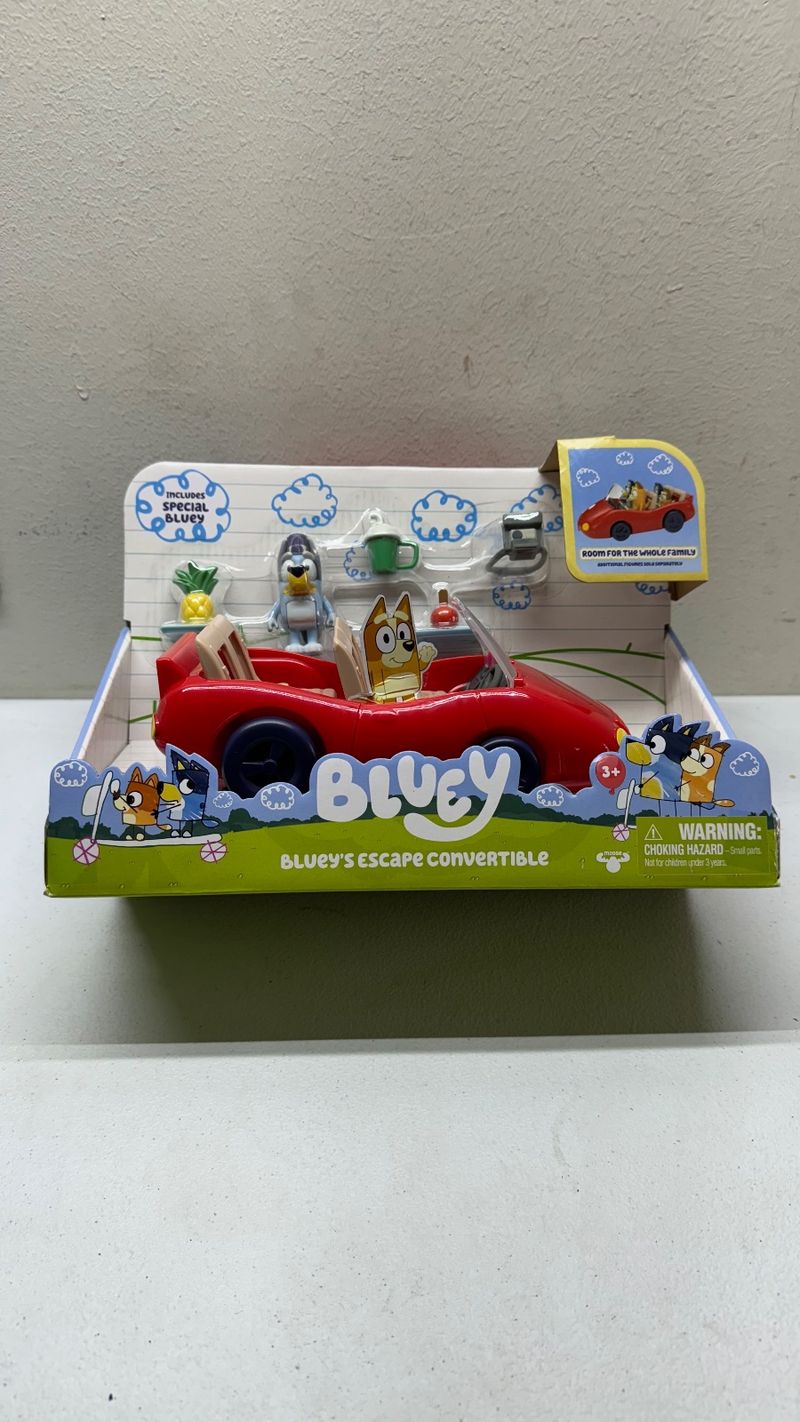 Bluey's Escape Convertible con Figura Especial