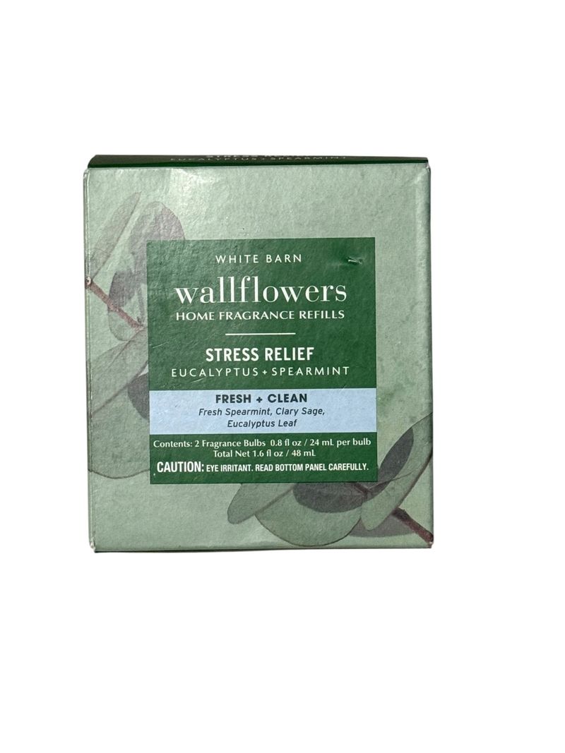 Bath & Body Works Wallflowers Stress Relief Eucalyptus Spearmint