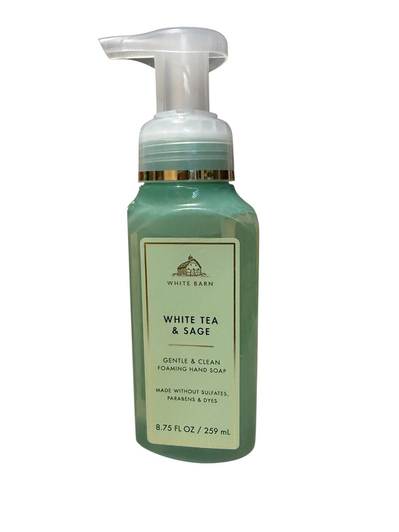 Jabón en espuma para manos White Tea & Sage 259 ml