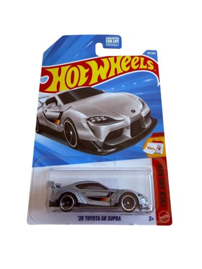 Hot Wheels '20 Toyota GR Supra Then And Now 157/250 Gris