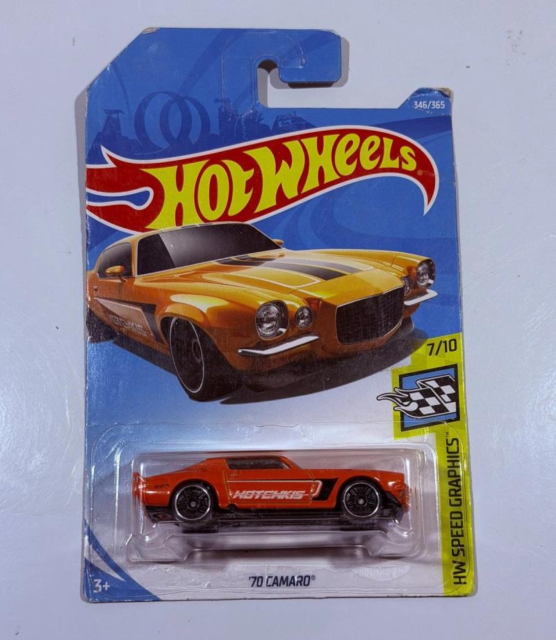 Hot Wheels '70 Camaro HW Speed Graphics