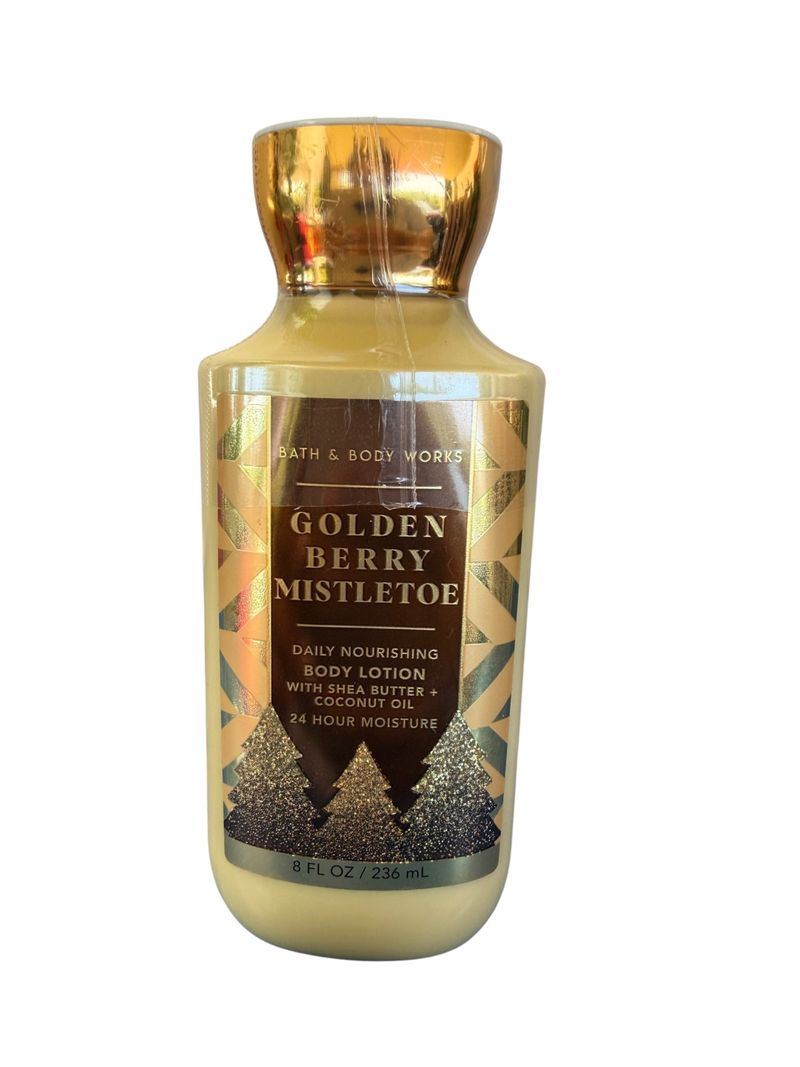 Crema corporal Bath & Body Works Golden Berry Mistletoe