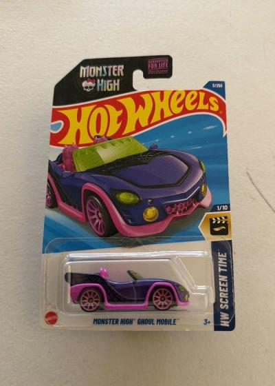 Hot Wheels Monster High Ghoul Mobile HW Screen Time 3/250