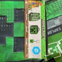 Minecraft 3pc Set Backpack Lunch Kit Keychain