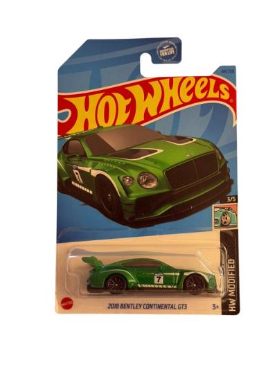 Hot Wheels 2018 Bentley Continental GT3 HW Modified 44/250 3/5
