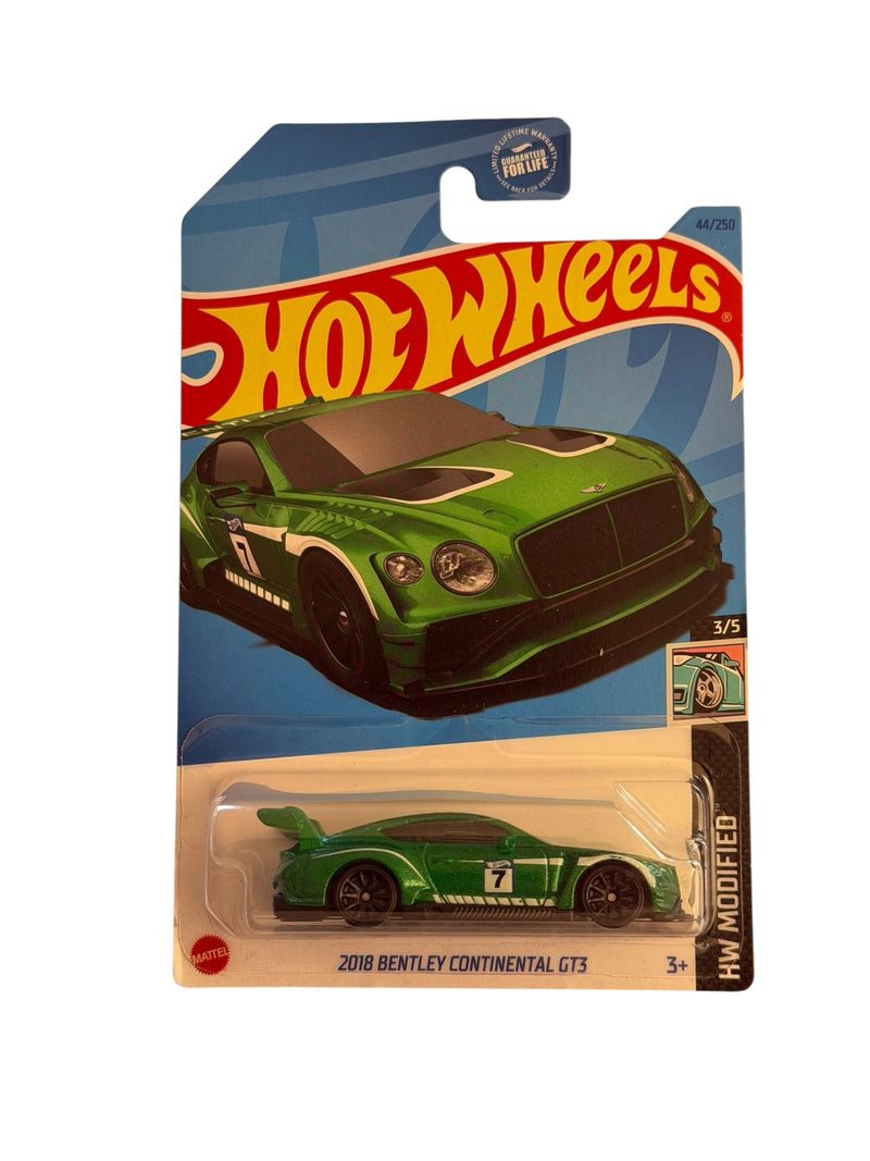 Hot Wheels 2018 Bentley Continental GT3 HW Modified 44/250 3/5