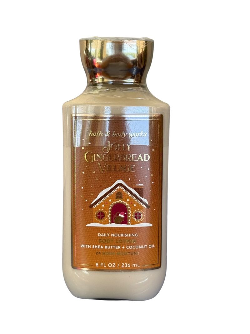 Crema corporal Bath & Body Works Jolly Gingerbread Village