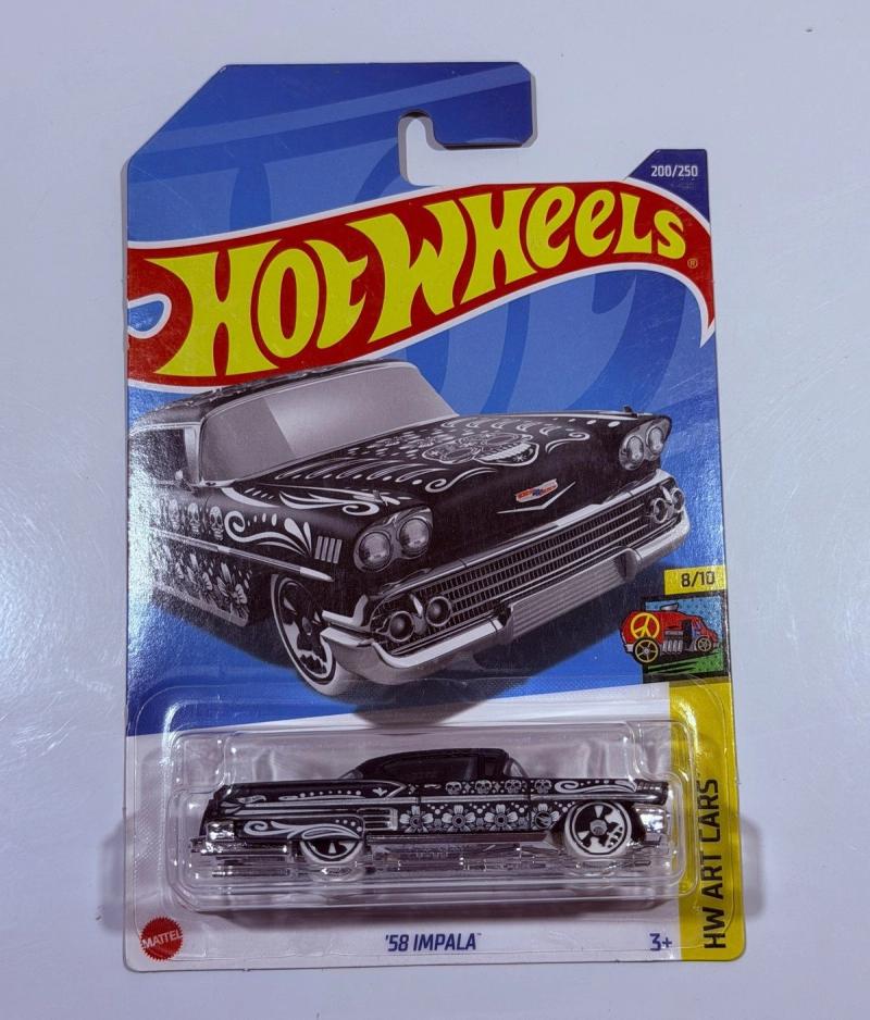 Hot Wheels '58 Impala HW Art Cars
