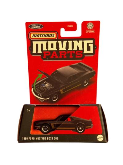Matchbox Moving Parts 1969 Ford Mustang Boss 302