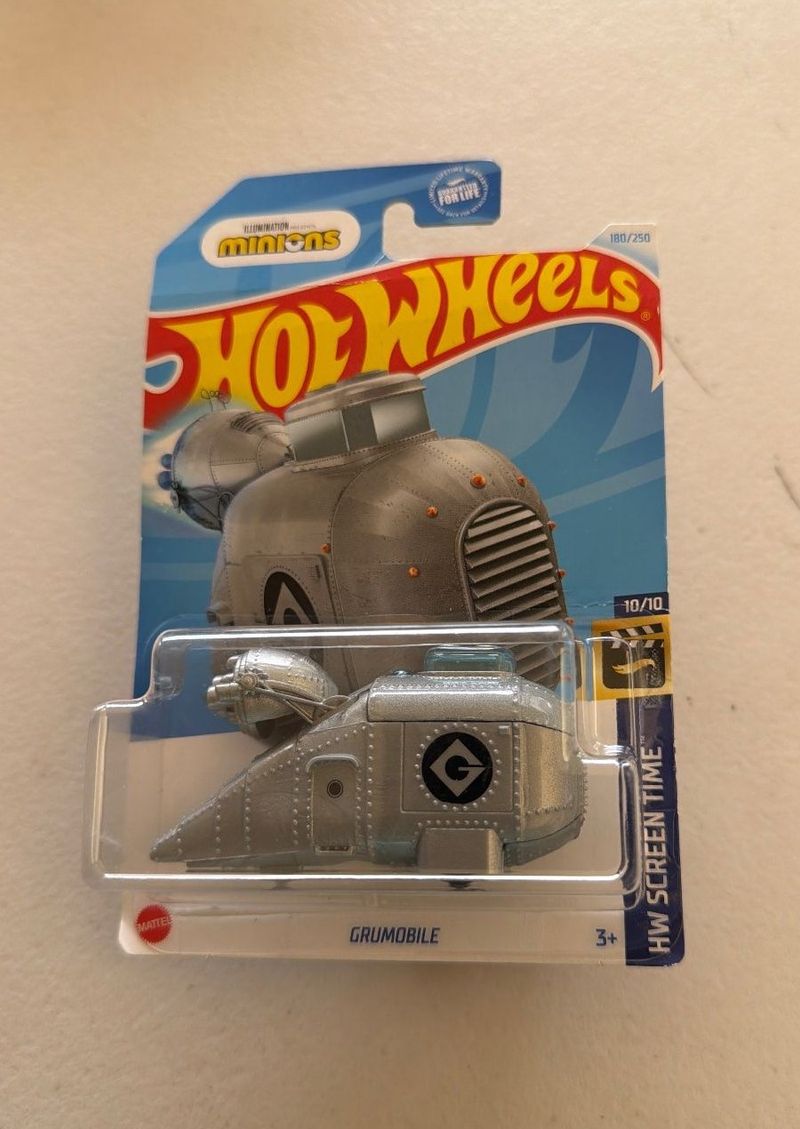 Hot Wheels Grumobile Minions HW Screen Time 180/250