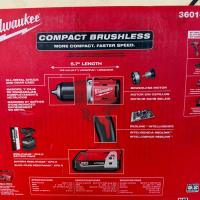 Milwaukee M18 Compact Brushless 1/2 Drill/Driver Kit 3601-21P