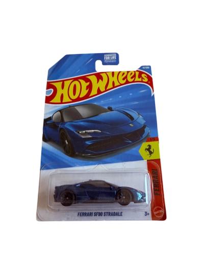 Hot Wheels Ferrari SF90 Stradale Azul 41/250