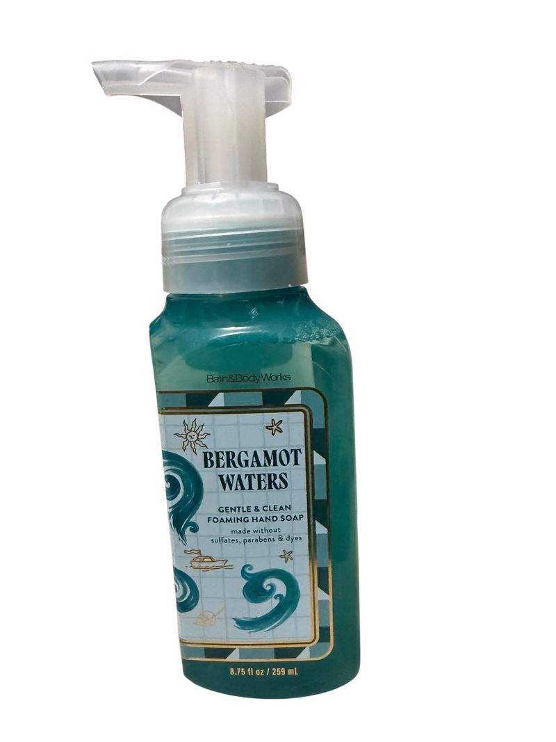 Jabón en espuma para manos Bath & Body Works Bergamot Waters