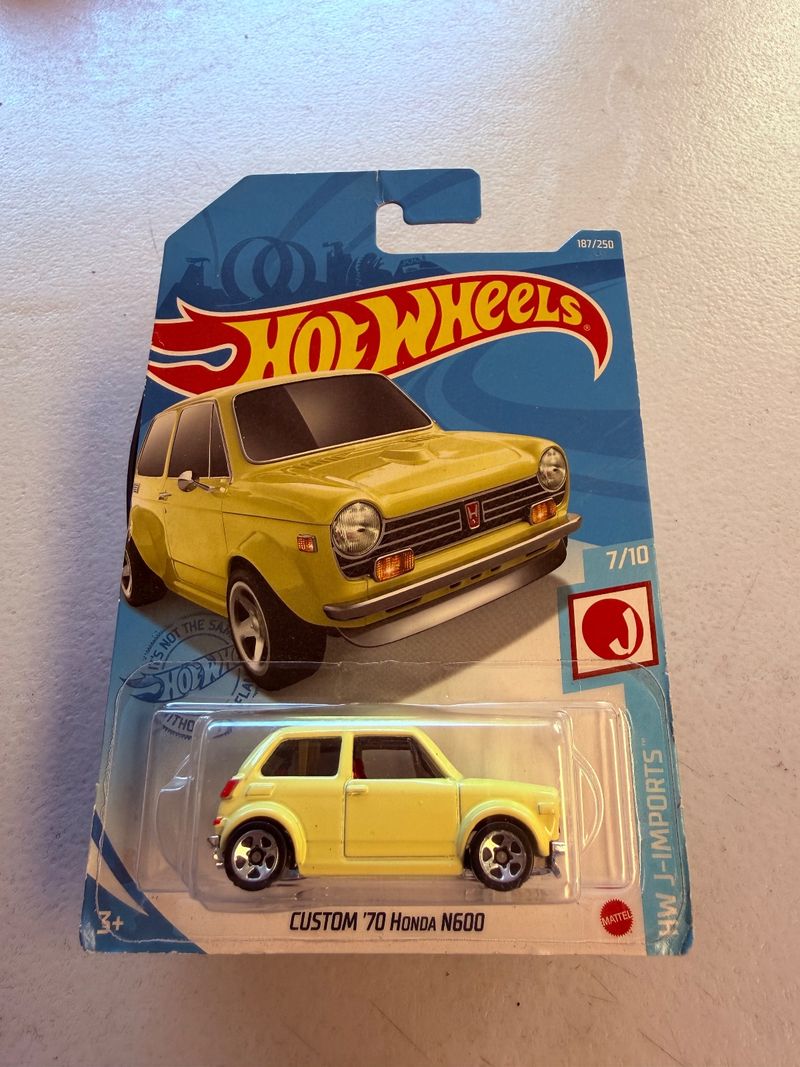 Hot Wheels Custom '70 Honda N600 HW J-Imports 187/250 7/10